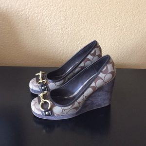 Like New Coach Wedges